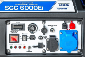 Бензиновый генератор ТСС SGG 6000Ei 060059 (инверторный) фото