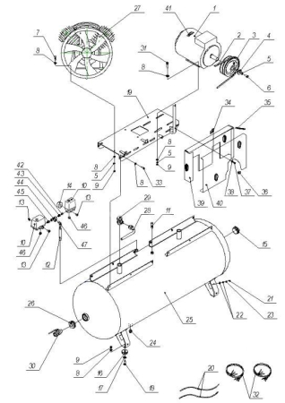 Держатель для 500v90TБ