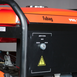 Бензиновый генератор Fubag PRG 5000 ES генератор + Комплект колес и ручек для электростанций в ПОДАРОК 46715_838765 для газового котла фото