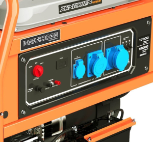 Бензиновый генератор Zongshen PB 22003 E  4-х тактный фото