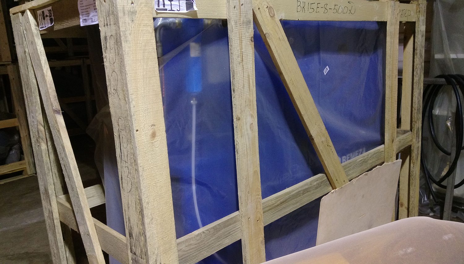 Отгрузка REMEZA ВК15Е-8-500Д клиенту