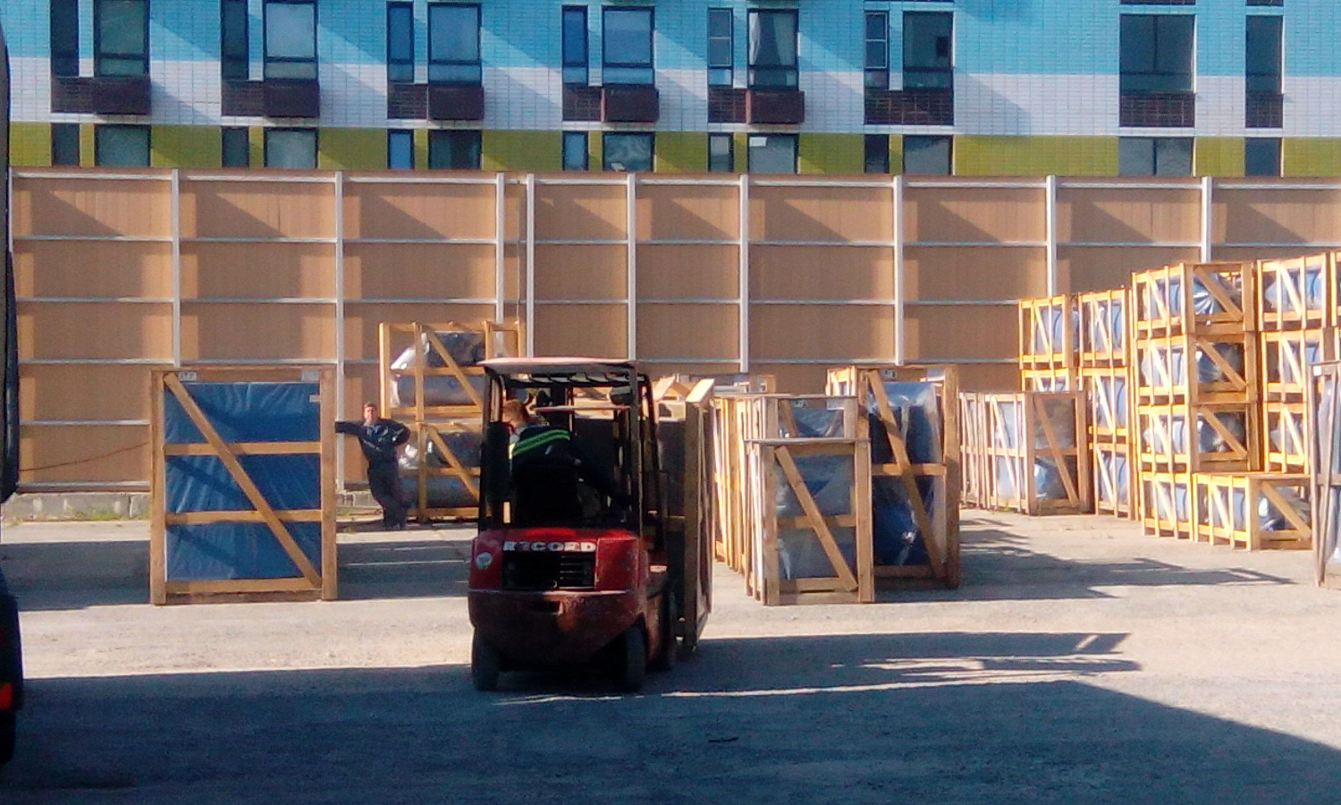 Отгрузка фуры компрессоров Remeza