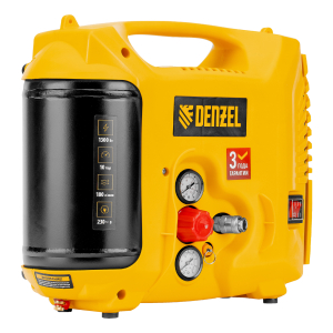 Поршневой компрессор DENZEL DL1300 с ресивером фото