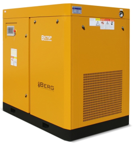 Винтовой компрессор Berg ВК-75Р 12 (IP55) масляный с ременным приводом фото
