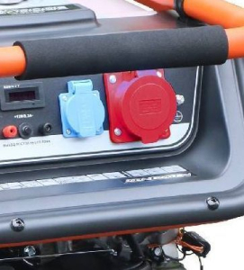 Бензиновый генератор Zongshen KB 7003 E 1T90DF733 4-х тактный фото