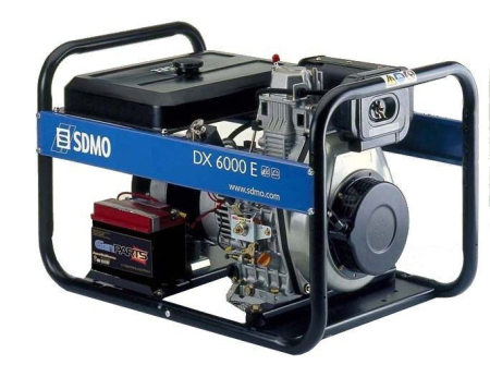 Дизельный генератор  DX 6000E