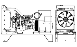 Дизельный генератор Onis Visa D 150 B  фото