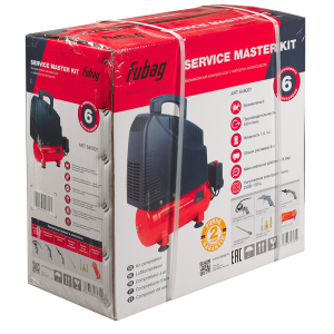 Поршневой компрессор Fubag Service Master Kit + 6 предметов 646031 для гаража фото