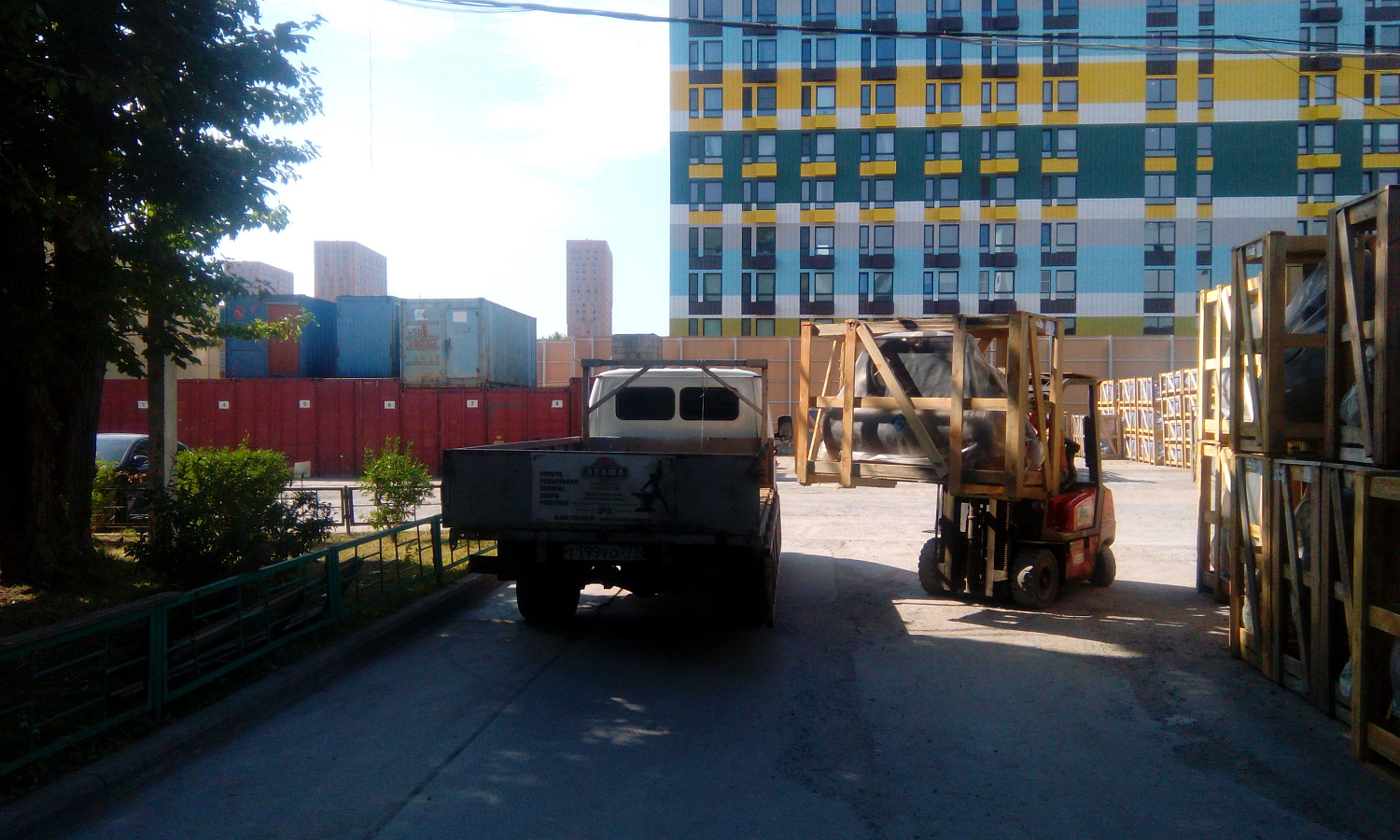 Отгрузка поршневого компрессора Remeza в регион 