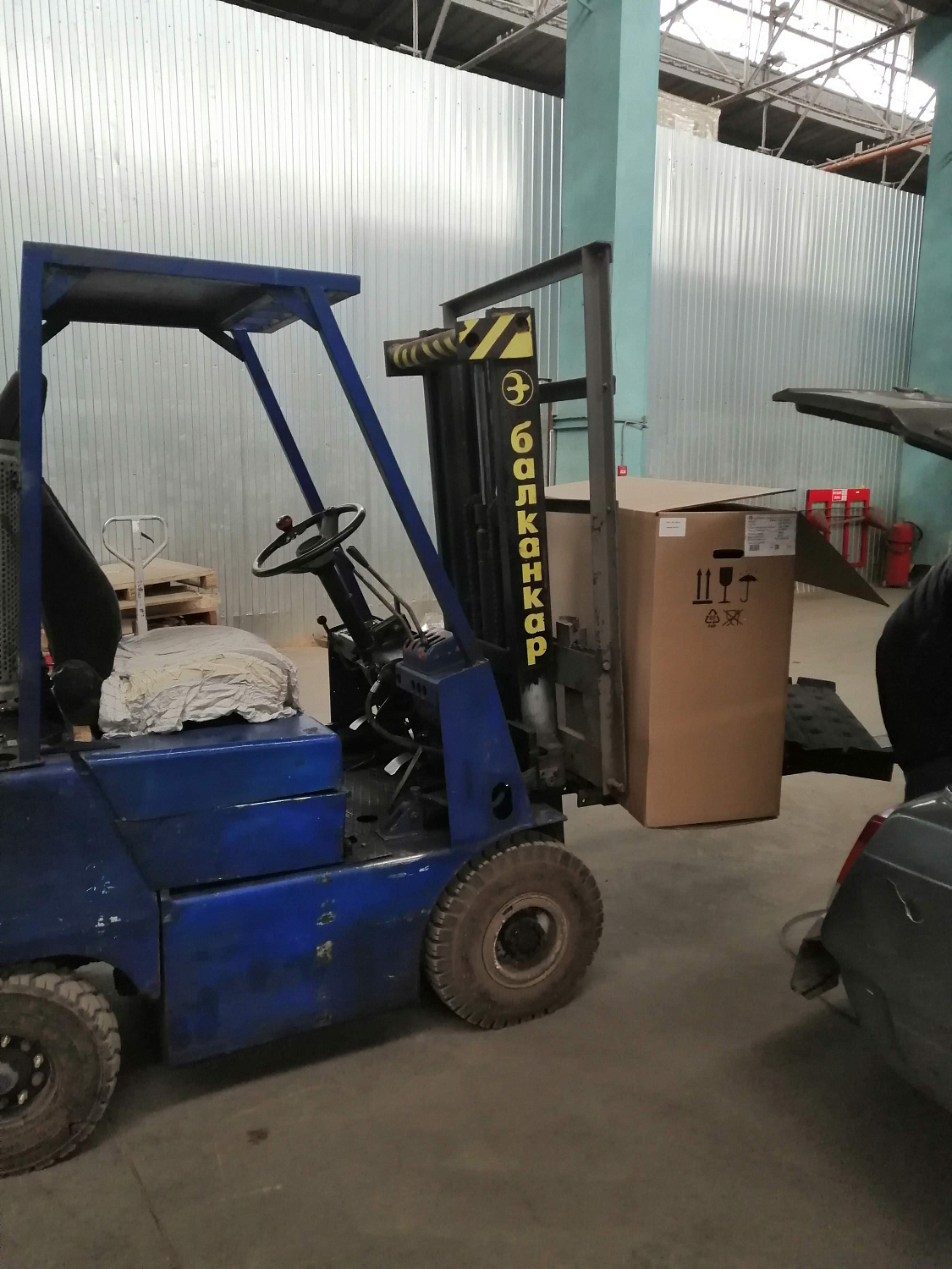 Отгрузка компрессора LB30A на 100 литровом ресивере