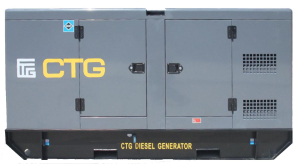 Дизельный генератор CTG AD-70RE в кожухе  фото