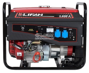Бензиновый генератор Lifan 2.8 GF-4  фото